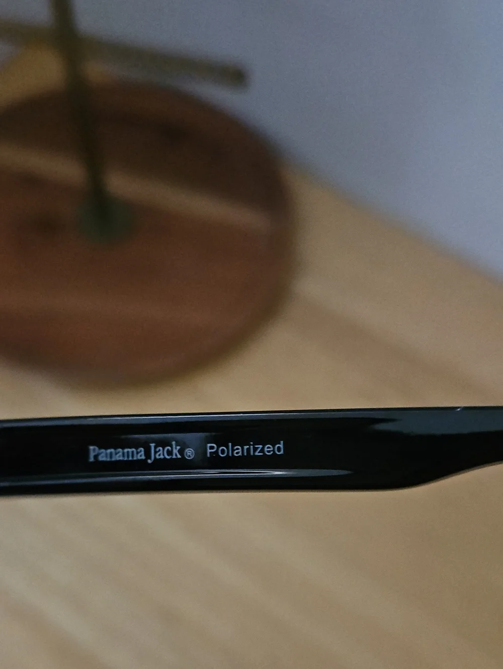 Polarized Black Unisex Sunglasses with Cord. NWT